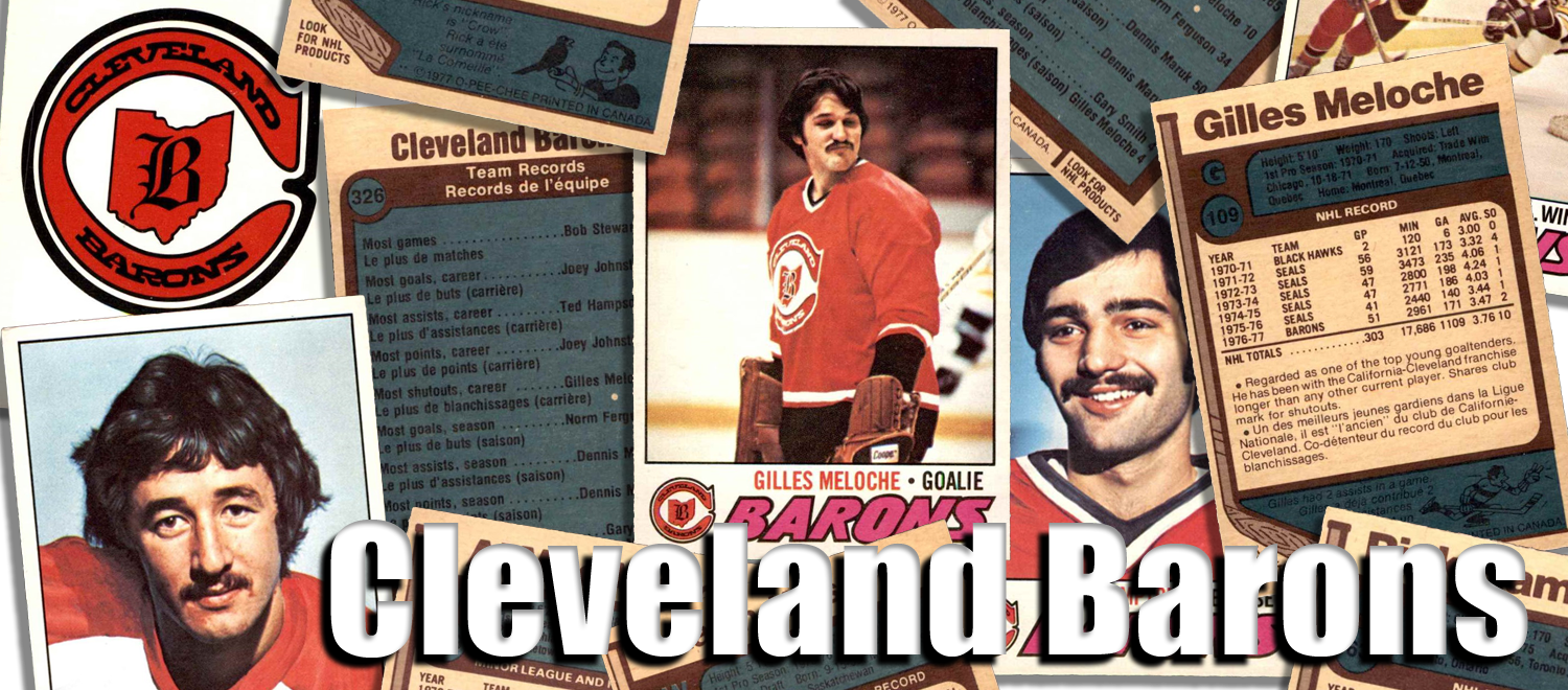 Cleveland Barons Team Sets 
